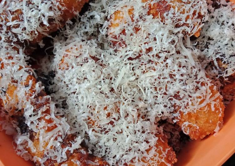 Pisang Nugget Coklat Keju