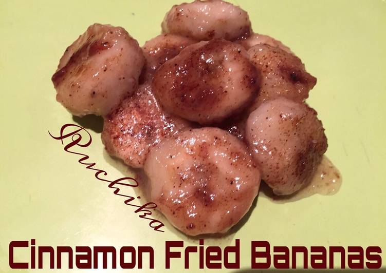 Recipe of Super Quick Homemade Cinnamon Fried Banana