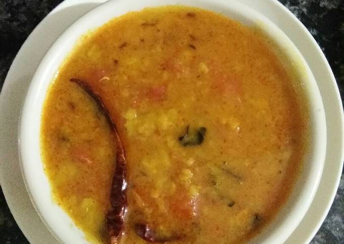 Arhar ki dal (Samber wali) recipe main photo