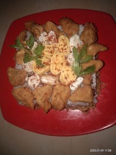 Foto resep Cake Mie Instan