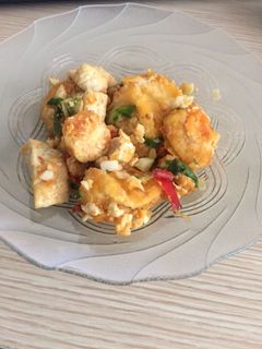Foto resep Tahu telur asin (Tofu salted egg)