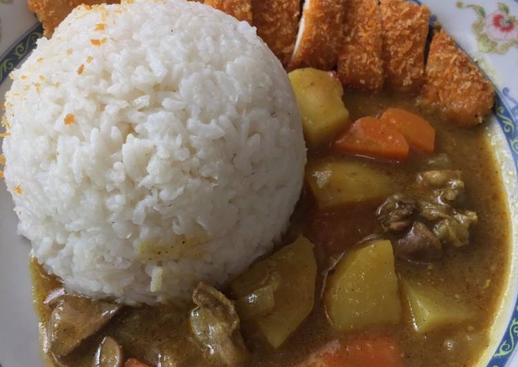 Cara termudah untuk Vegan LezatKari Jepang Katsu