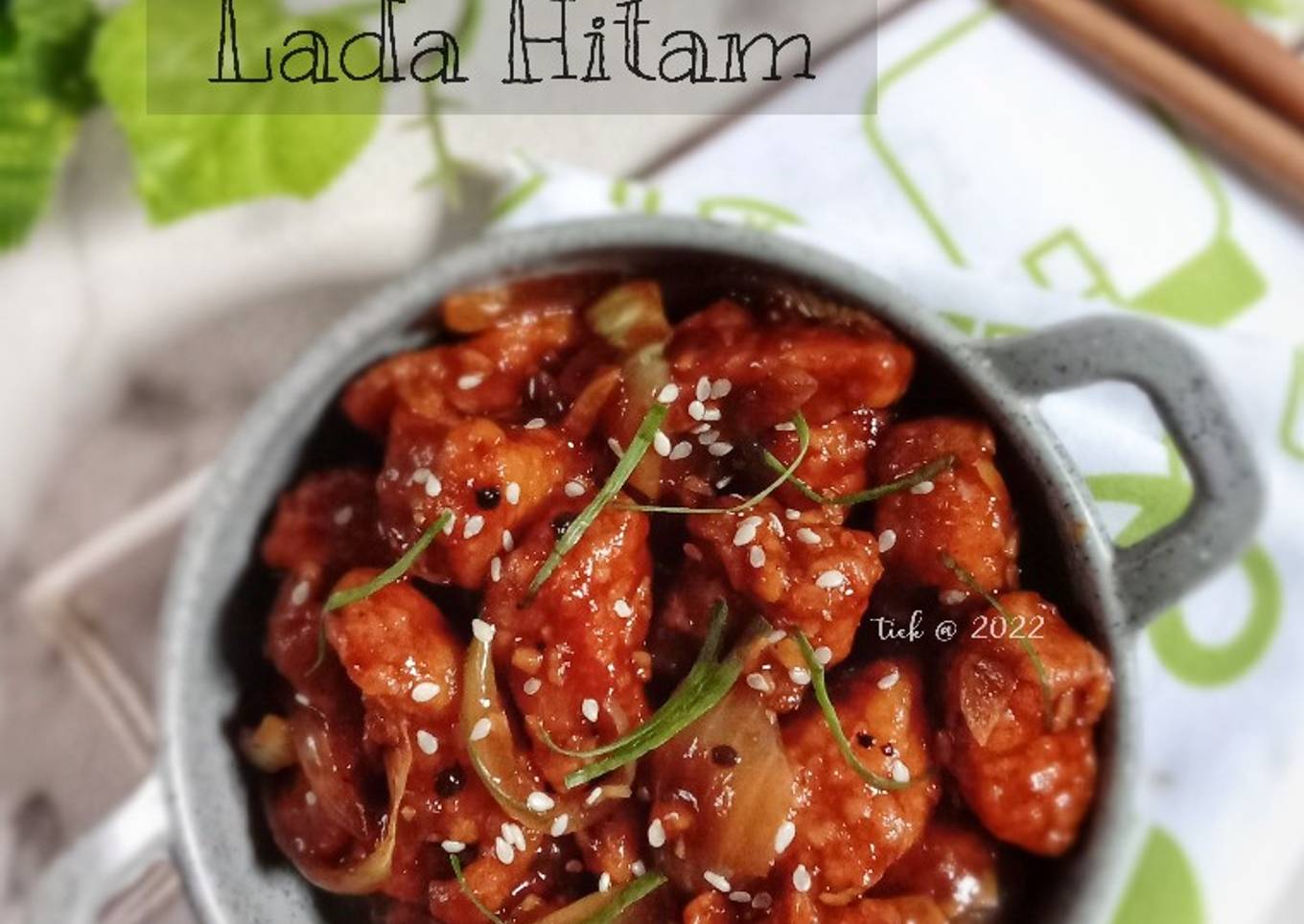 Ayam Crispy Lada Hitam