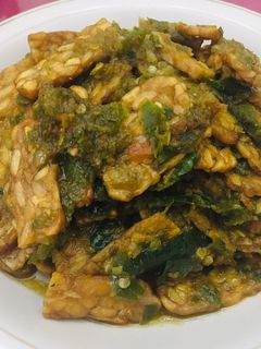 Foto resep Tempe cabe hijau