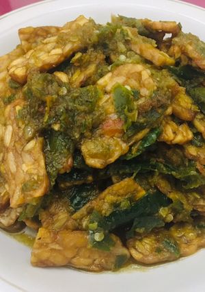 Foto resep Tempe cabe hijau