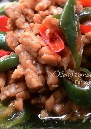Foto resep Oseng tempe lombok ijo #BantuMantenBaru