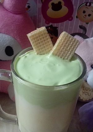 Foto resep Dalgona pop ice melon