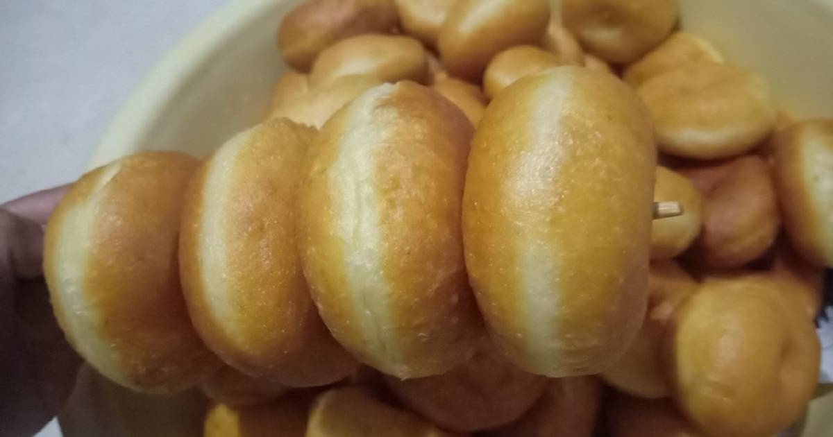  Resep  Donat  kentang  empuk porsi 1 kg trigu oleh Ratih 