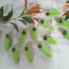 รูปของ Caterpillar cookies-lumer dan gurih