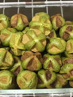 抹茶一口鬆(Vitantonio 鬆餅機) 的食譜成品照片