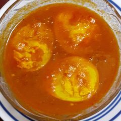 A picture of Egg Curry.