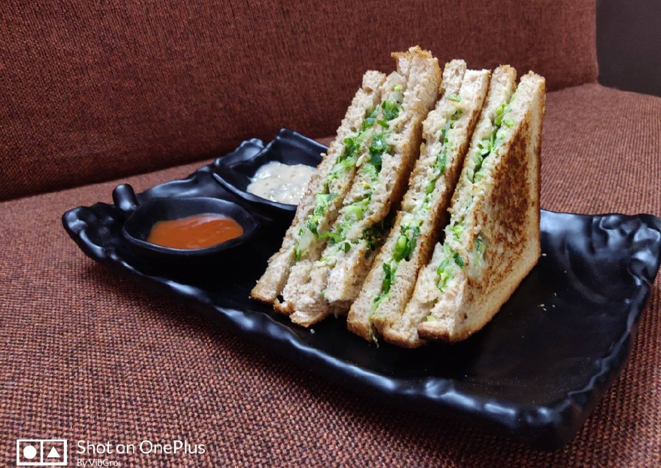 Healthy Green Sandwiches