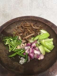 Foto resep Asam Kareng (Sambal Teri Khas Aceh)