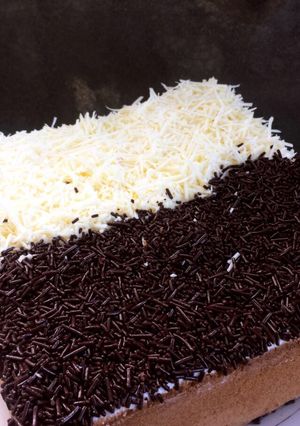 Foto resep Bolu Jadul Toping Meses Coklat dan Keju
