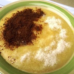 A picture of Ginger Milk and Chocolate Pap.