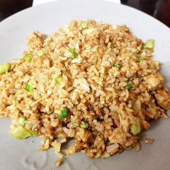 My Wholemeal Chicken, Egg Fried Rice 😀 A picture of My Wholemeal Chicken, Egg Fried Rice 😀.