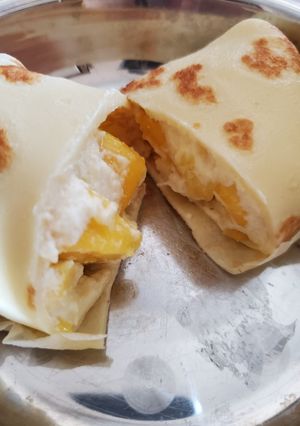 A picture of Mango pancake.