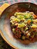 Ensalada forestal: frutos secos, semillas y hortalizas // Forest Salad 🥗🌲🌰