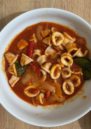 Foto resep Cumi Saus Padang