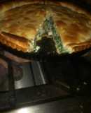 Pascualina de acelga queso y huevo batido