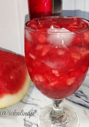 Foto resep Es Semangka Segar 🍹🍉