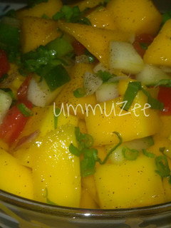 A picture of Mango Salsa.