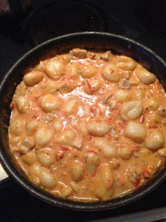 Paradicsomos csirkès gnocchi recept fotója