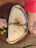 Pepperoni and Cheese Calzone