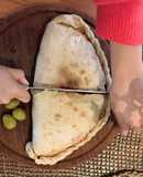 Calzone de pepperoni y queso