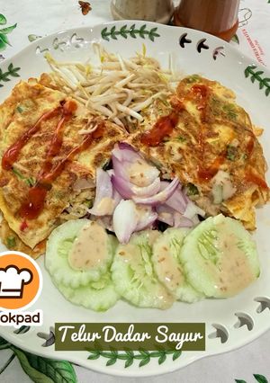 Gambar 👩‍🍳 Telur Dadar Sayur