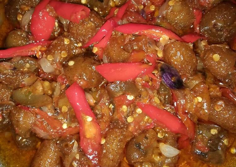 Bagaimana Membuat Sambel Kulit Sapi cabe merah pedess Anti Gagal