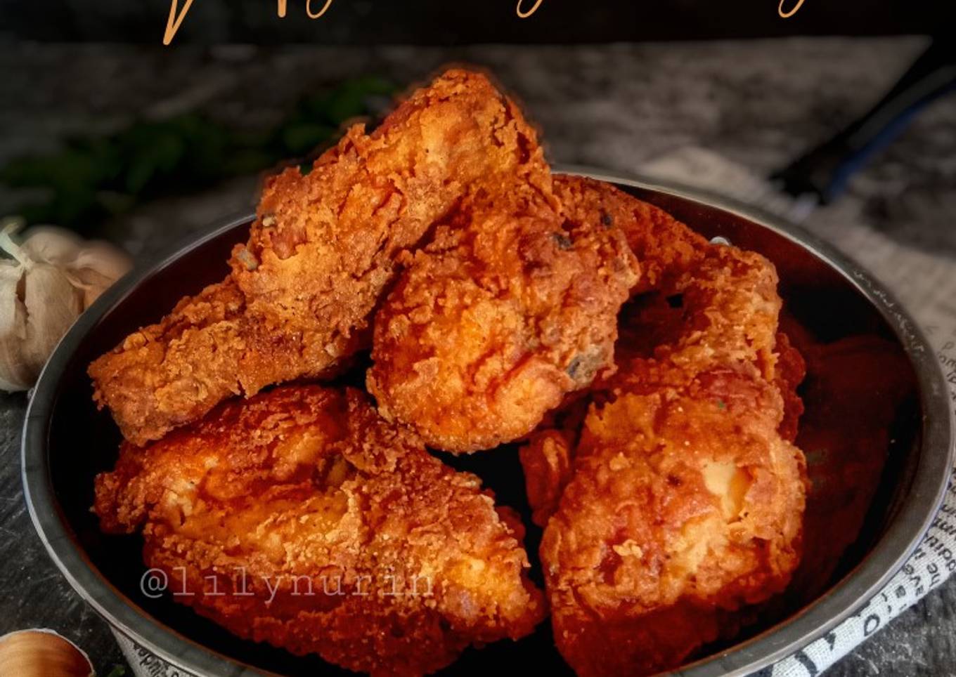 Resep Ayam goreng singgit Anti Gagal