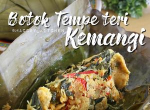 Foto resep Botok Tempe Teri Kemangi
