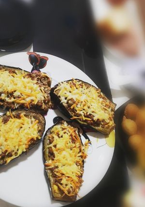 Foto principal de Berenjenas rellenas de carne picada