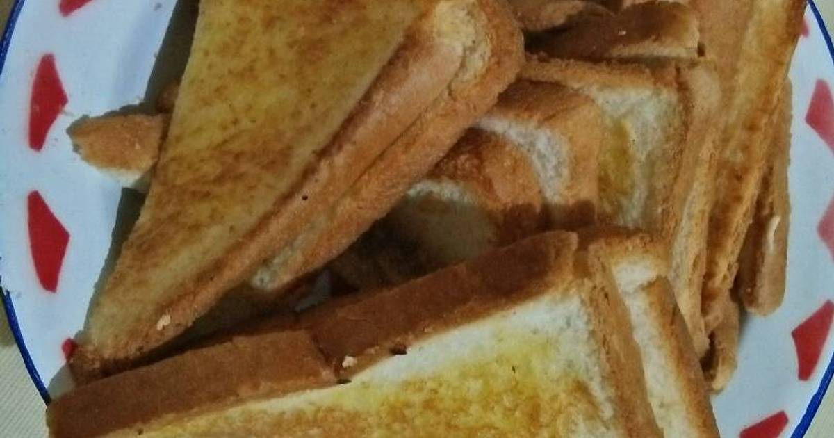  Resep  Roti bakar teflon isi  abon  sapi keju oleh 