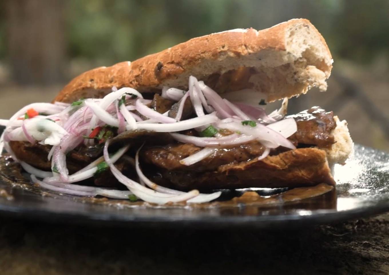 Fricandó de carne a la Peruana