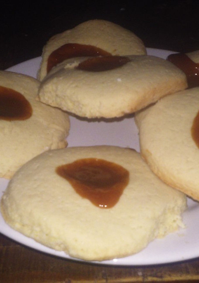 Una foto de Ojitos con dulce de leche. 👀