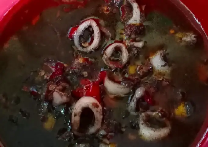 Resep Cumi kuah hitam khas Jatim Anti Gagal