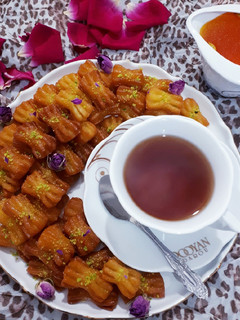 عکسی از دستور بامیه چنگالی