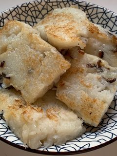 素蘿蔔糕(從米做起不用粉)|健康功夫年菜 的食譜成品照片
