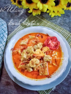 Foto resep Tempe Udang Kuah Santan
