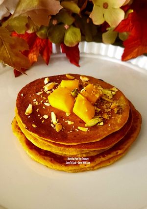 A picture of Mango Pancake - Ataulfo Mexican Mango Pancake.