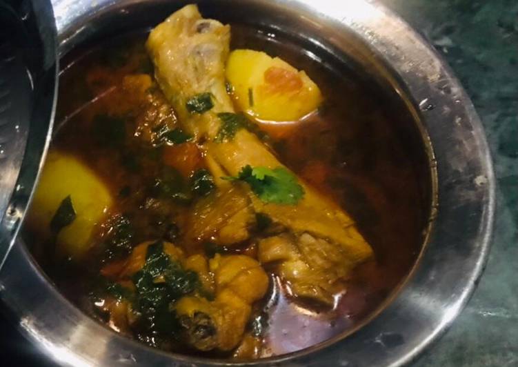 Recipe of Perfect Chicken aalo