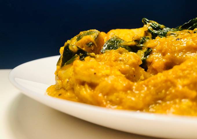 Winter Pumpkin Chicken Curry