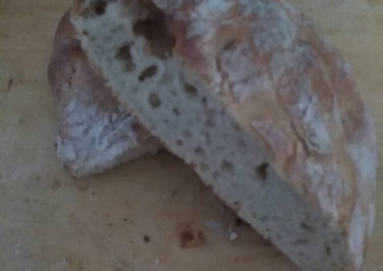 Pane senza impasto