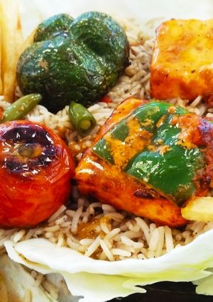 A picture of Vegetable Sizzler.