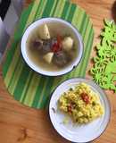 Caldo de carnes de res