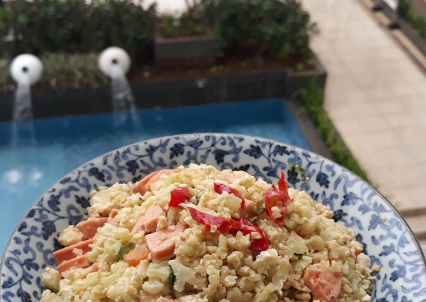 Cauliflower Fried Rice / Nasi Goreng Kembang Kol
