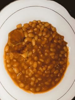 صورة لوصفة فاصوليا بيضاء بالدجاج 😋