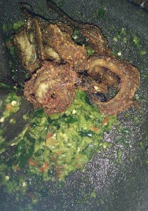 Foto resep Welut gepuk sambel kencur ijo